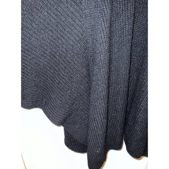 URBAN OUTFITTERS Women’s Sweater Black Chunky Knit Oversized Cocoon Cardigan OS - Picture 11 of 15